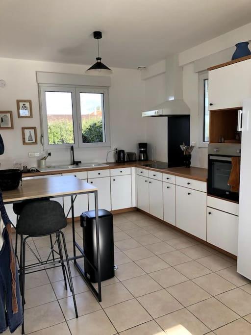 Grande Maison Chaleureuse Avec Vue Mer Imprenable Criel-sur-Mer Exterior foto