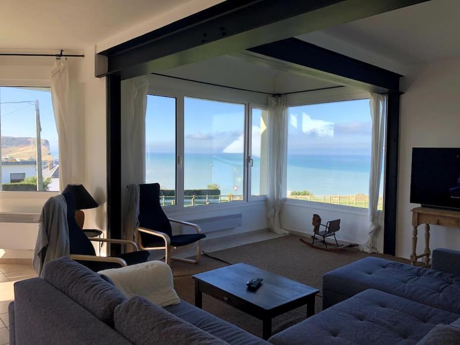 Grande Maison Chaleureuse Avec Vue Mer Imprenable Criel-sur-Mer Exterior foto
