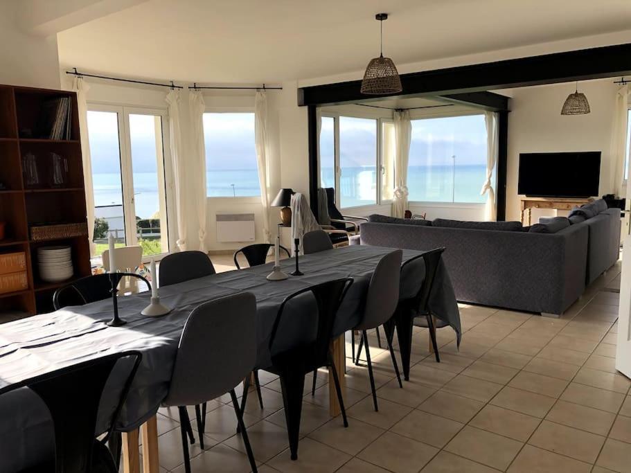 Grande Maison Chaleureuse Avec Vue Mer Imprenable Criel-sur-Mer Exterior foto